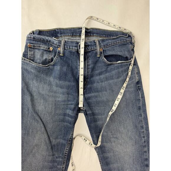 Grunge Levi's 559 Jeans Distressed 2009 Era Medium Wash Men's Size 33 * 30 - Picture 3 of 15